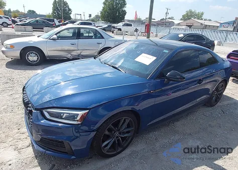 2019 Audi A5 45 Premium из США, поврежденный, VIN WAUTNAF52KA010966